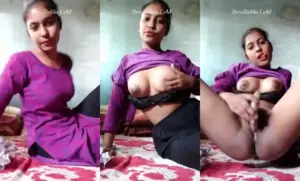 Bangladeshi Girl Drilled her Pussy by dildo xxx Porn