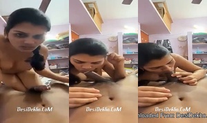 Biwi k muh mai daala lund phir boobs k bich mai train chalayi