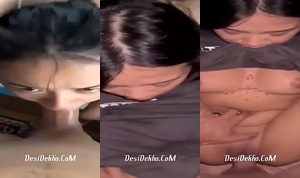 Sexy Gf ne Blowjob diya mast phir Lund pe uchal khud ki